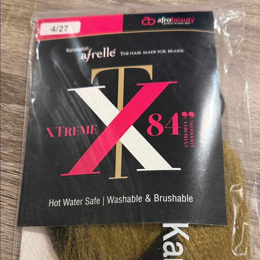 AfroBeauty Afrelle Xtreme 84" Kanekalon synthetic braiding hair